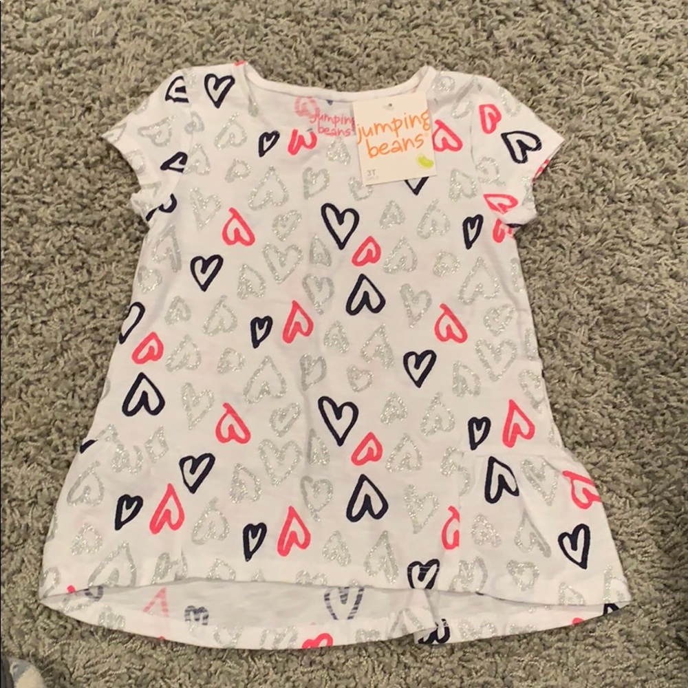 NEW Girls 3T Tunic Top Jumping Beans